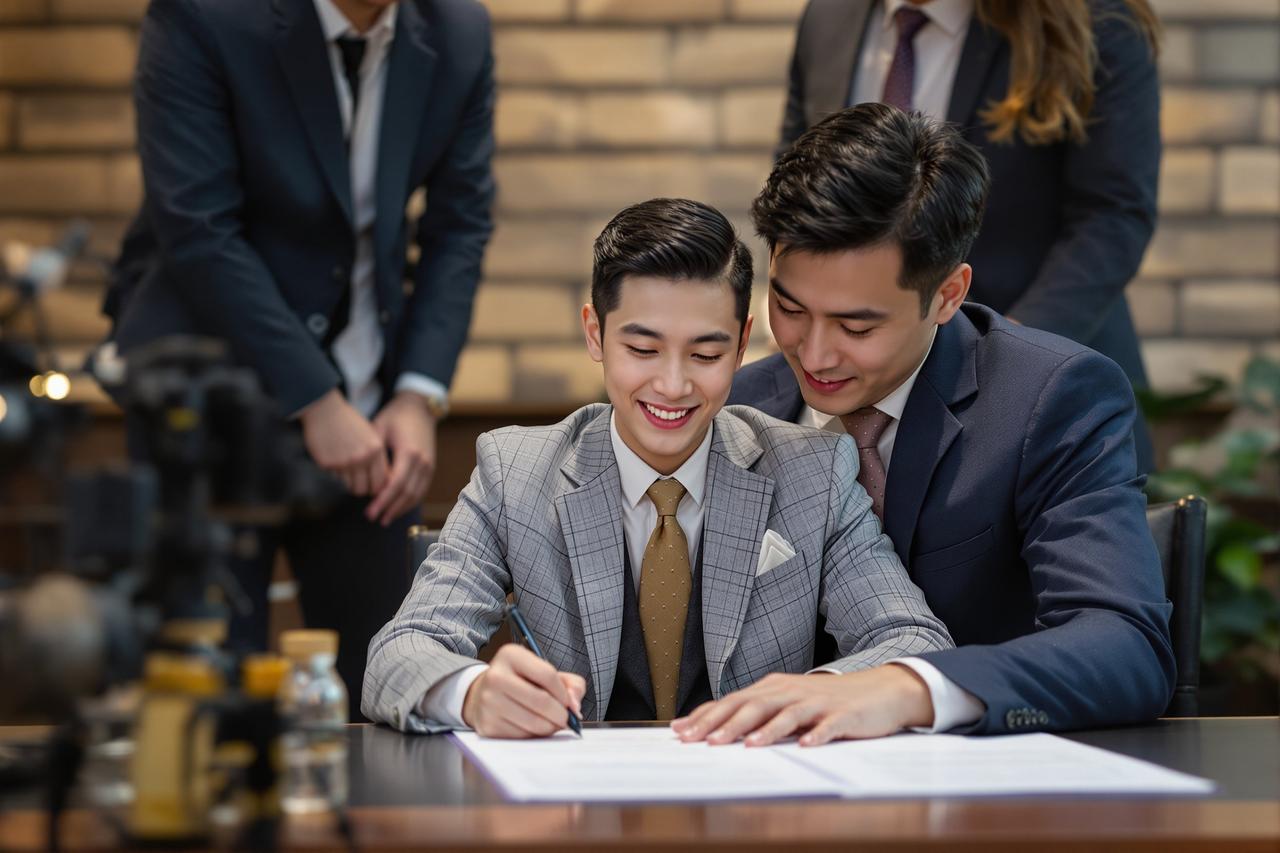 嫩草影院签约新生代演员陈晓宇，将出演年度大剧《山海经》